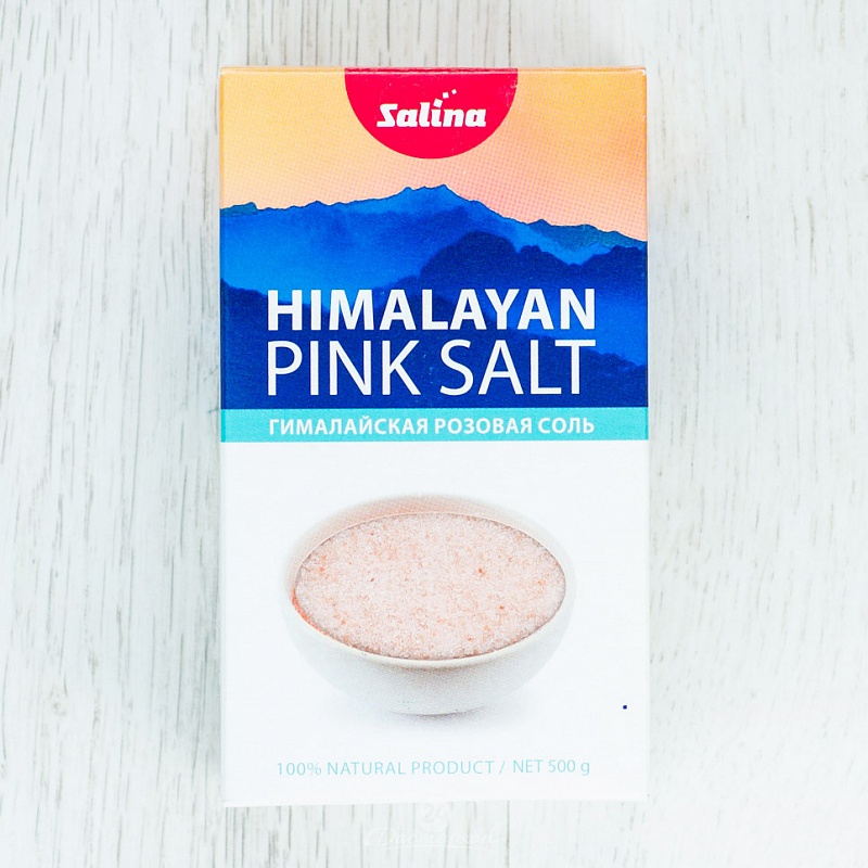 Соль Salina Гималайская розовая 500г