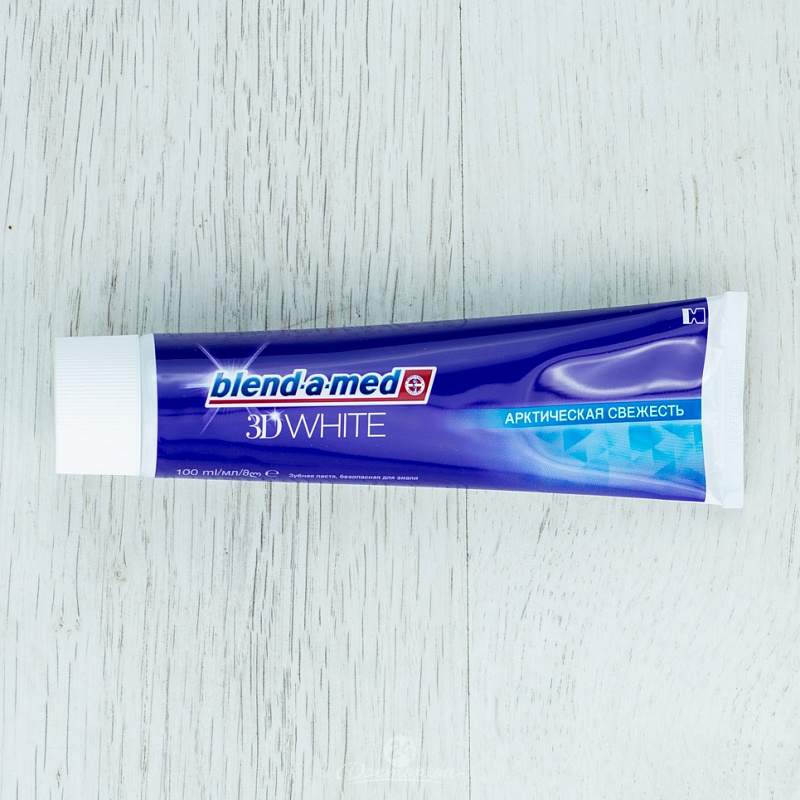 Паста зубная Blend-a-med 3D White Арктическая свежесть 3в1 100мл 