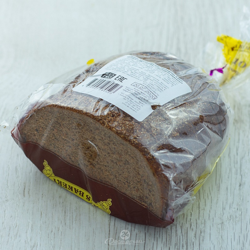 Хлеб АС маркет чер.ржаник с калиан.нарез 400г